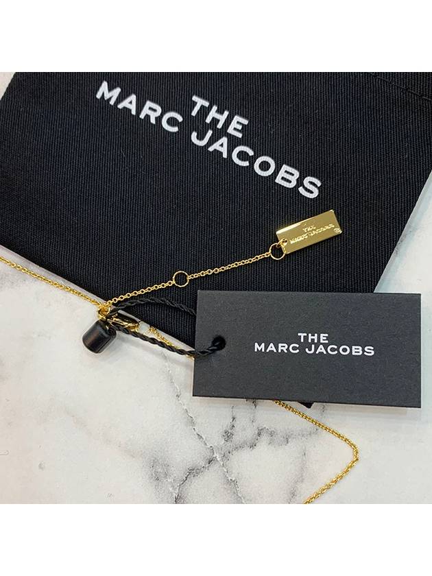 Reversible Medallion Pendant Necklace Cream - MARC JACOBS - BALAAN 7