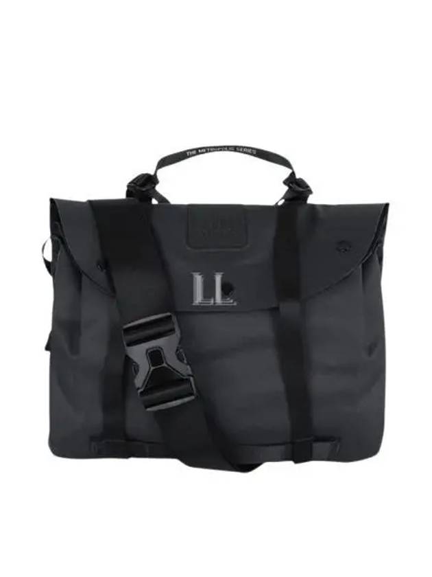 Metropolis Series Rubber Reps Tote Bag Black - CP COMPANY - BALAAN 2