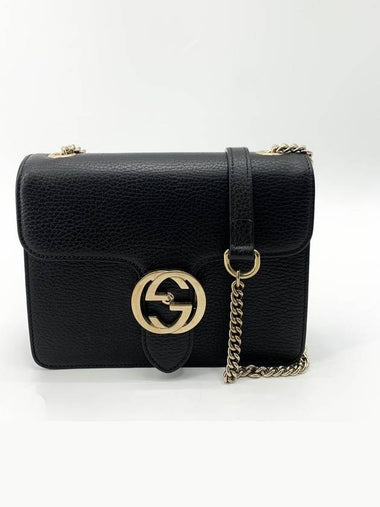 Interlocking small chain cross bag 510304 - GUCCI - BALAAN 1