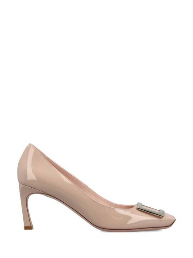 Trompette Metal Buckle Pumps Pink - ROGER VIVIER - BALAAN 1