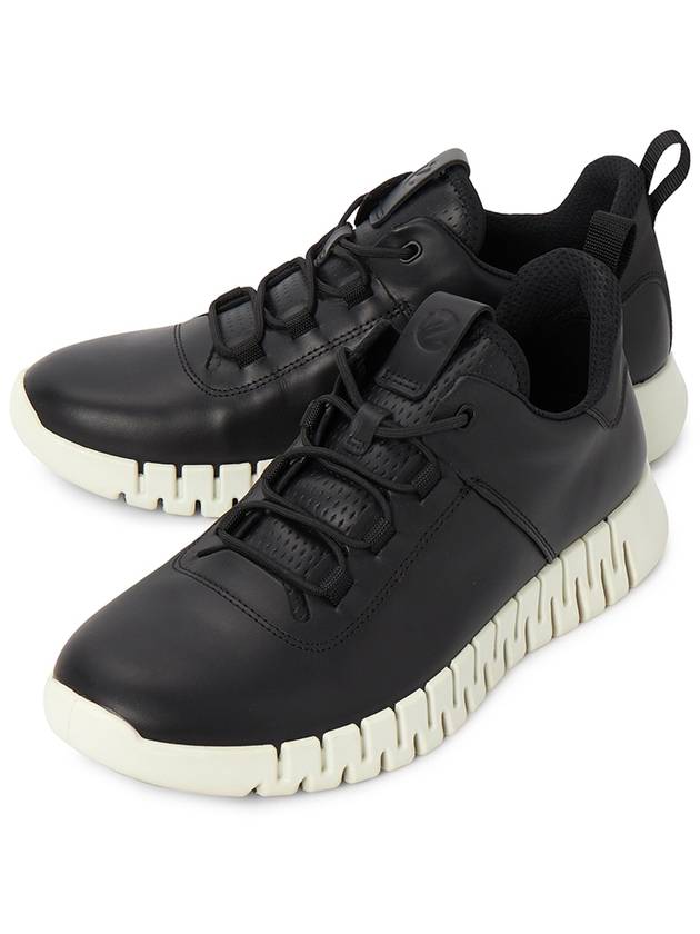 Gruuv M Low Top Sneakers Black - ECCO - BALAAN 2