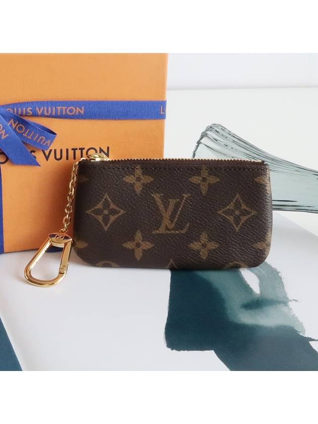 Monogram Key Pouch Brown - LOUIS VUITTON - BALAAN 2