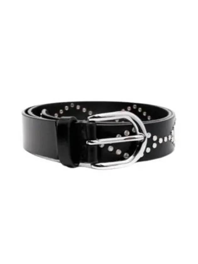 Liliana Studded Leather Belt Black - ISABEL MARANT - BALAAN 2