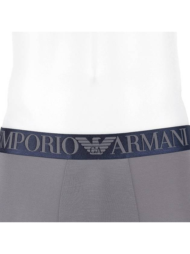 Soft Modal Boxer Briefs Gray - EMPORIO ARMANI - 6