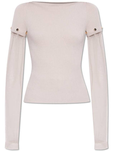 Sportmax Top Alcide, Women's, Beige - MAX MARA SPORTMAX - BALAAN 1