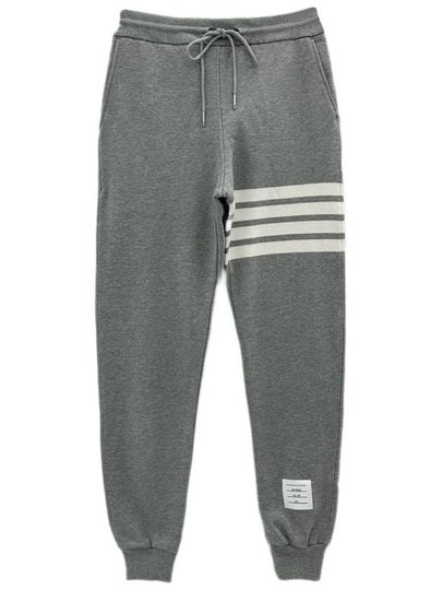 Men's Classic Loopback Engineered 4-Bar Sweatpants Light Grey - THOM BROWNE - BALAAN 2