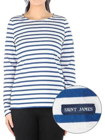 Women s Minquideum Long Sleeve T Shirt 271066 - SAINT JAMES - BALAAN 1