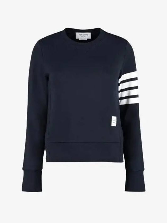 Diagonal armband sweatshirt navy women s FJT002A 0535 415 - THOM BROWNE - BALAAN 2