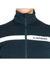 Zenith full zip-up jacket navy - J.LINDEBERG - BALAAN 8