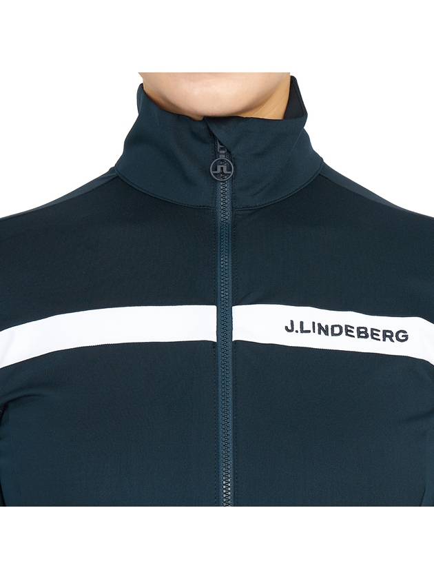 Zenith full zip-up jacket navy - J.LINDEBERG - BALAAN 8