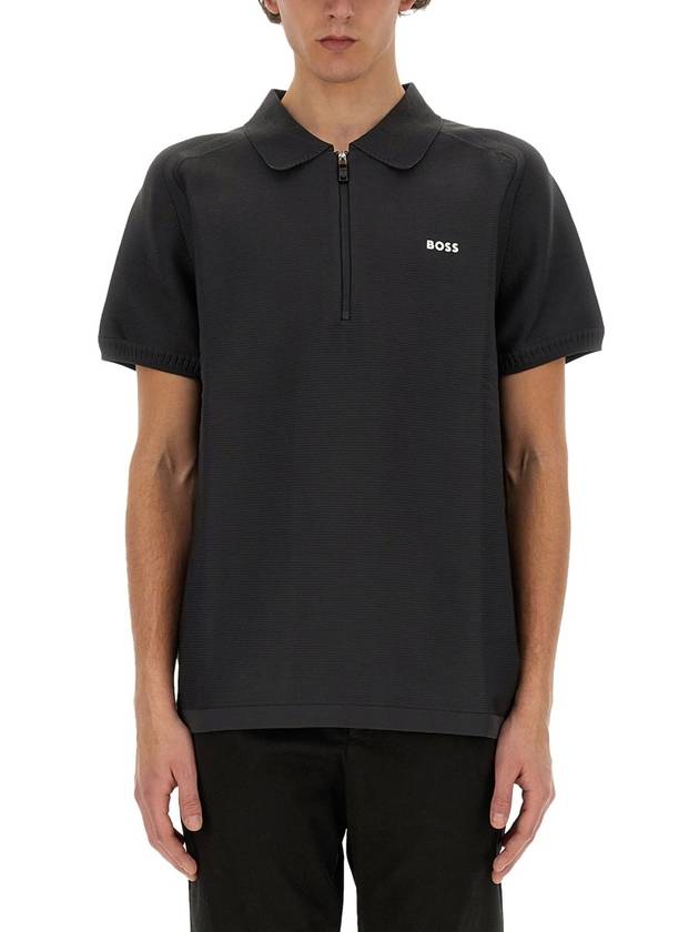 ZIP POLO. - HUGO BOSS - BALAAN 1