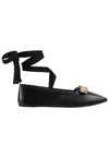 Double G Ballet Flats Black - GUCCI - BALAAN 1