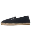 VLTN Logo Espadrilles Shoes Black - VALENTINO - BALAAN 2