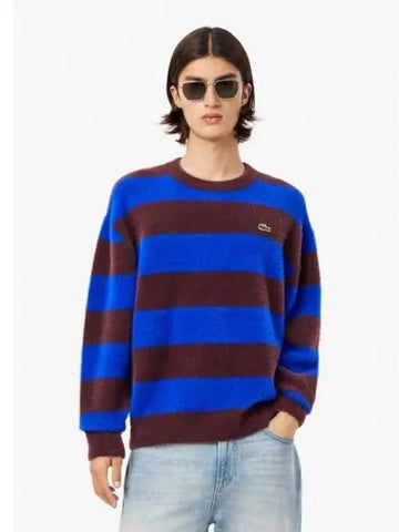 Men s double face striped pullover knit AH2915 54N IB7 domestic product GQ2N24091216710 - LACOSTE - BALAAN 1