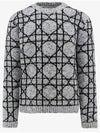 Cotton Cashmere Knit Top Grey - DIOR - BALAAN 2