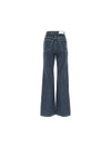 RE DONE 70S Ultra Denim Pants 1883W7UHRWLA RUSTICINDIGO - RE/DONE - BALAAN 2