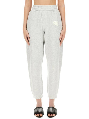 PANTALONE JOGGING CON LOGO - ALEXANDER WANG - BALAAN 1