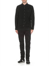 Lens Detail Long Sleeve Shirt Black - CP COMPANY - BALAAN 4