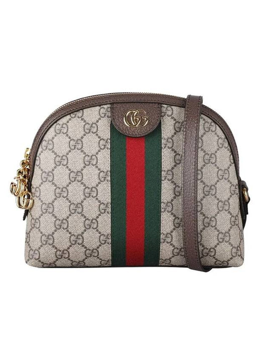 Ophidia GG Shoulder Bag Beige Ebony - GUCCI - BALAAN 1