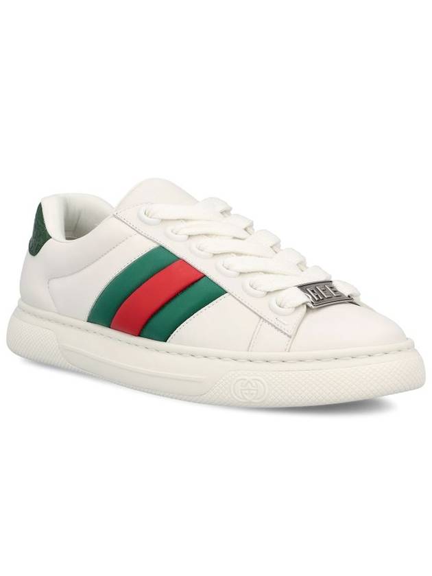 Men's Ace Low Top Sneakers White - GUCCI - BALAAN 3