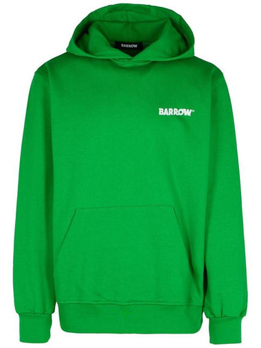 Barrow Green Cotton Sweatshirt - CLAIRE BARROW - BALAAN 1