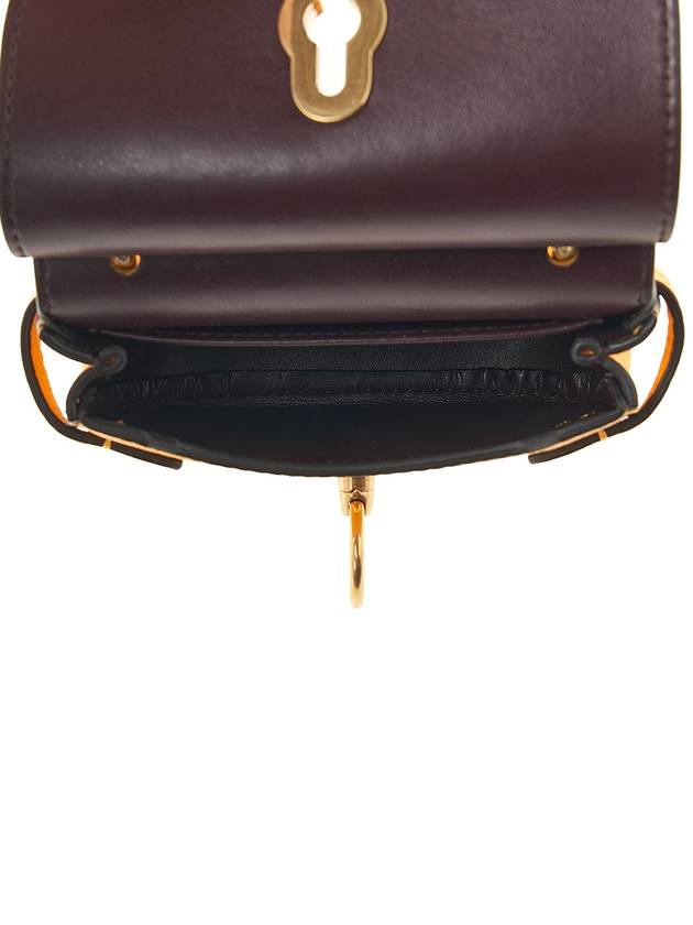 Micro Amberley Leather Cross Bag Yellow - MULBERRY - BALAAN 11