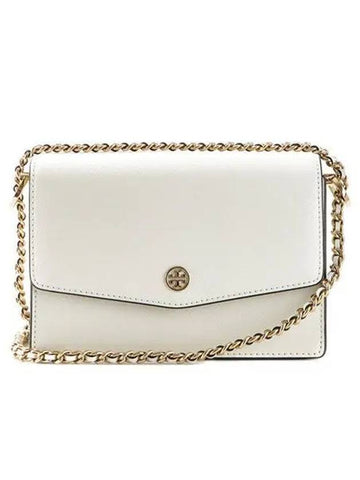 Robinson Mini Shoulder Bag White - TORY BURCH - BALAAN 1