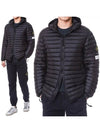 Loom Woven Chambers R-Nylon Down-TC Packable Jacket Black - STONE ISLAND - BALAAN 2