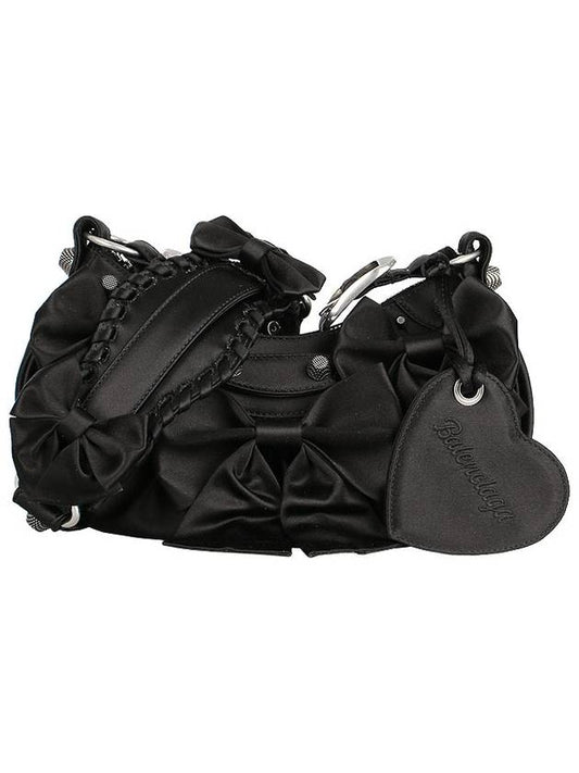 Le Cargol Fabric Shoulder Bag Black - BALENCIAGA - BALAAN 2