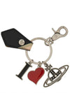 I LOVE ORB Tartan Leather Key Holder - VIVIENNE WESTWOOD - BALAAN 2