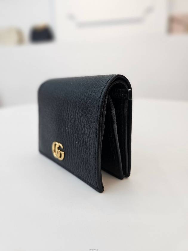 GG Marmont leather card wallet 456126 - GUCCI - BALAAN 2