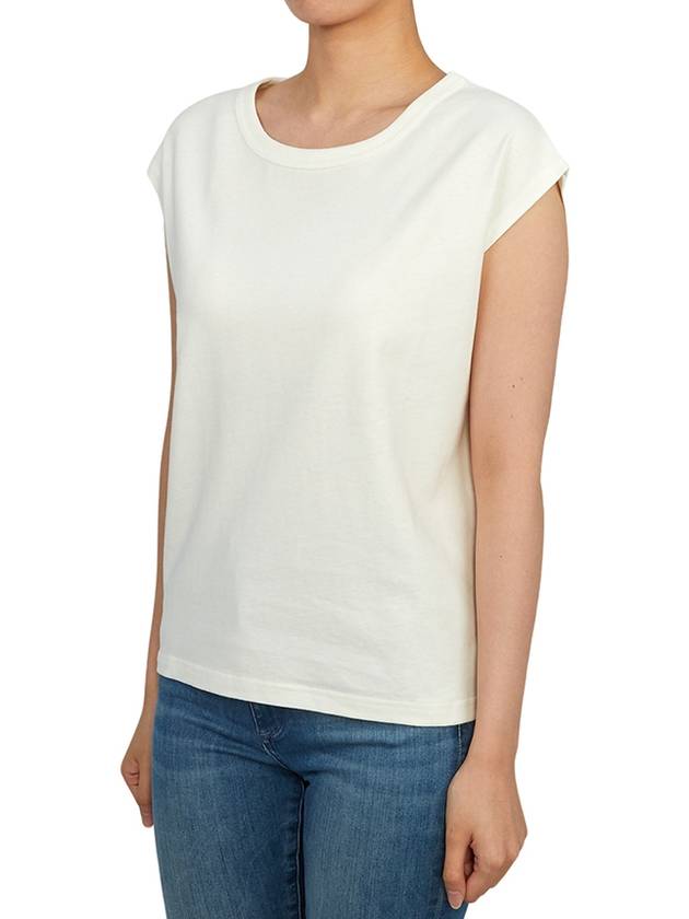 Cotton Sleeveless Ivory - LEMAIRE - BALAAN 3