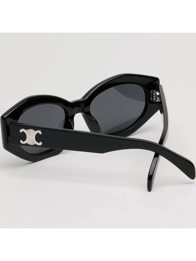 Eyewear Cat Eye Acetate Sunglasses Black - CELINE - BALAAN 5