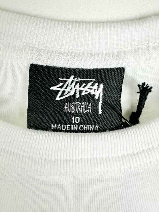 Points Lip Sleeveless White - STUSSY - BALAAN 5