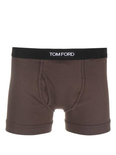 Men's Classic Fit Boxer Briefs Grey - TOM FORD - BALAAN 1