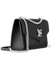 Mylockme Chain Shoulder Bag Noir - LOUIS VUITTON - BALAAN 3