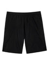 Logo Swim Shorts Black - AMI - BALAAN 1