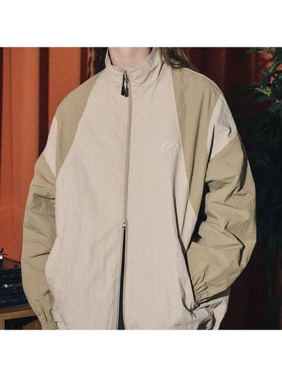 oversized track jacket camel cream - CPGN STUDIO - BALAAN 2