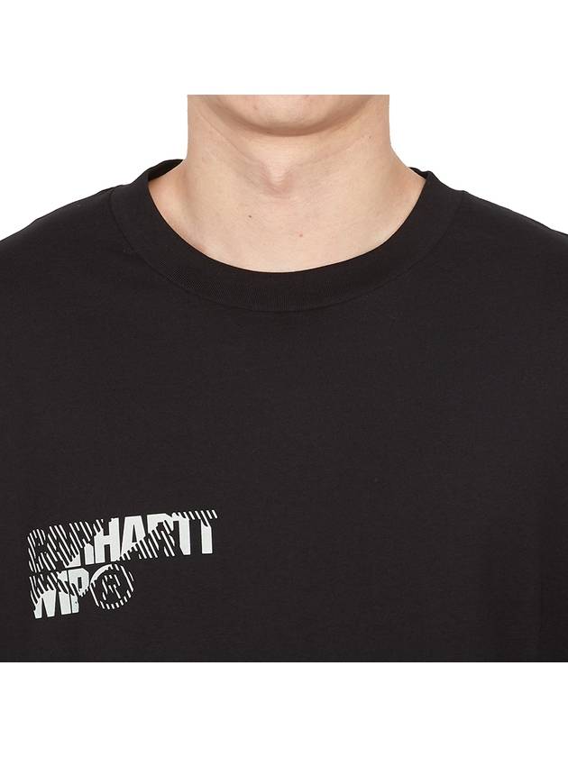 Jalou C Short Sleeve T-Shirt Black - CARHARTT WIP - BALAAN 6