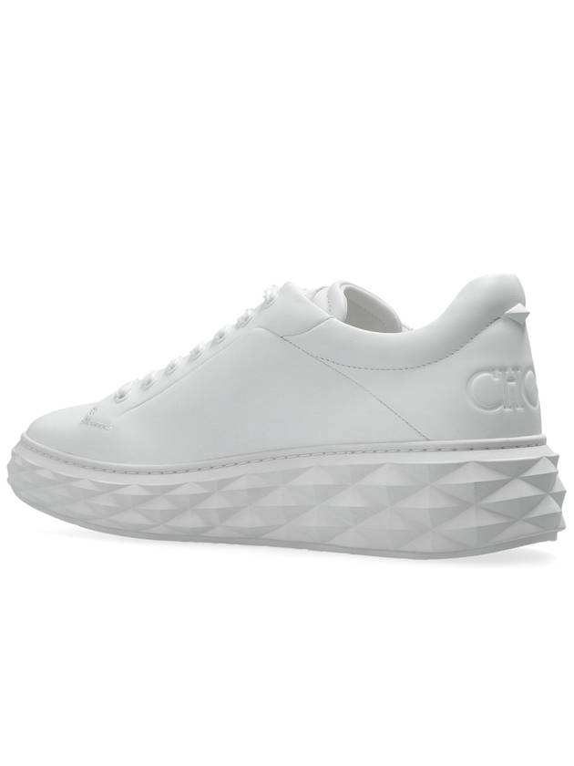 Jimmy Choo Diamond Sneakers, Men's, White - JIMMY CHOO - BALAAN 5