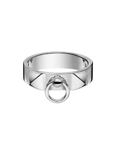 Collier De Chien Ring Silver - HERMES - BALAAN 1