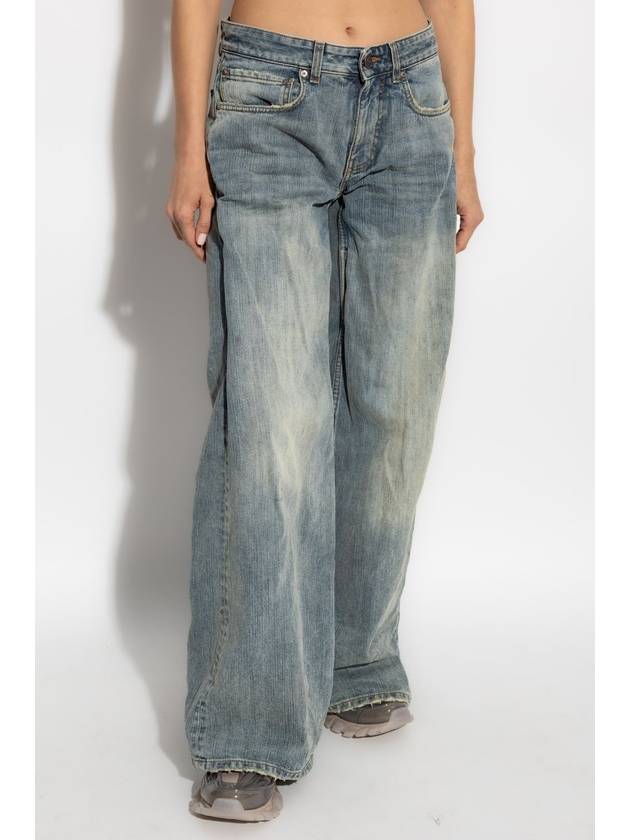 Balenciaga Jeans With ‘vintage’ Effect, Women's, Blue - BALENCIAGA - BALAAN 3