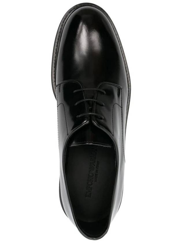 dress shoes X4C653 XF740 00002 BLACK - EMPORIO ARMANI - BALAAN 3