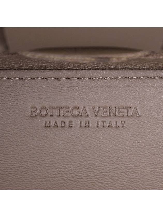 Cassette Intrecciato Small Cross Bag Taupe - BOTTEGA VENETA - BALAAN 8