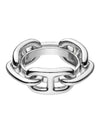 Regate Scarf Carré Ring Silver - HERMES - BALAAN 1