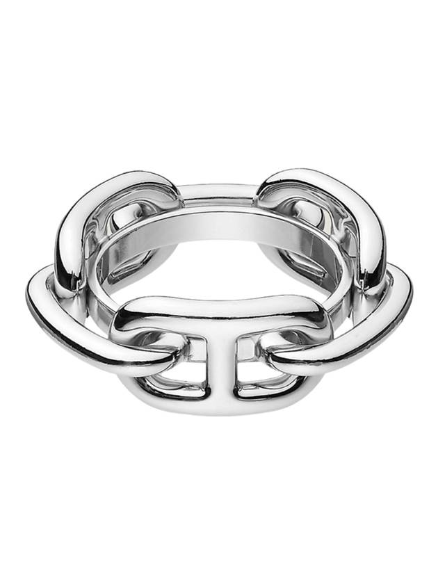 Regate Scarf Carré Ring Silver - HERMES - BALAAN 1