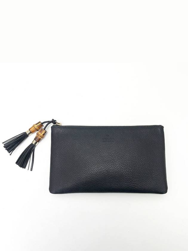 Bamboo black clutch bag 4TGUB48722 - GUCCI - BALAAN 5