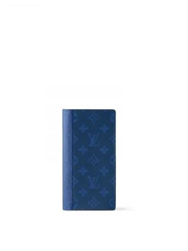 Brazza Damier Long Wallet Blue - LOUIS VUITTON - BALAAN 2