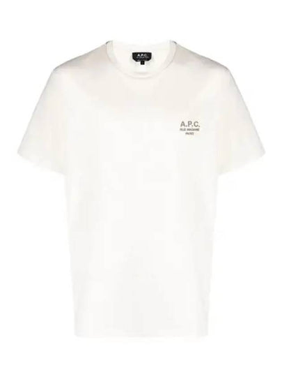 Raymond Logo Short Sleeve T-Shirt Chalk - A.P.C. - BALAAN 2