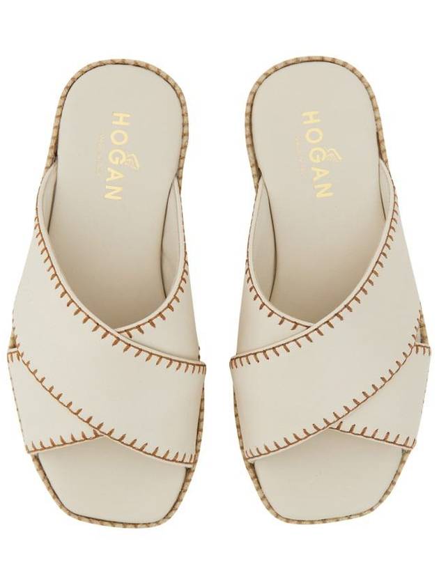 Sandals HXW6600FH40LE9B013 IVORY - HOGAN - BALAAN 3